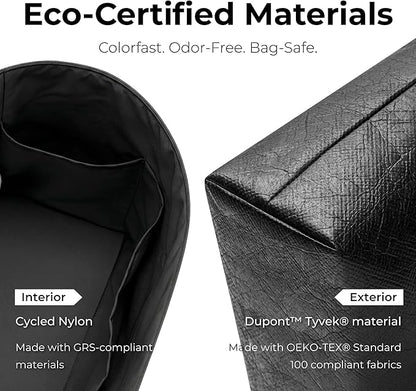 Handbag Organizer Insert for Lv Speedy Bandoulière 30, Custom Fit Inside Premium Matte Black Lightweight WaterResistant Purse Insert with Cup Holder Accessories