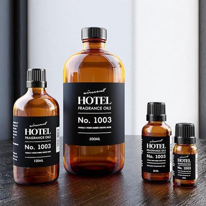 AirScent Hotel Diffuser Oil No. 1003 Inspired by The Asian Garden Las Vegas Hotel Scent - Premium Fragrance Oil for Ultrasonic and Waterless Diffusers and Crafting - 10 mL, 34 fl oz Glass Bottle
