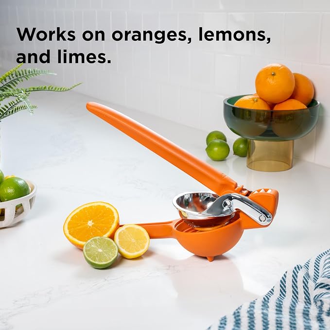 Chef'n Citrus Orange Squeezer and Juicer, 15-inches