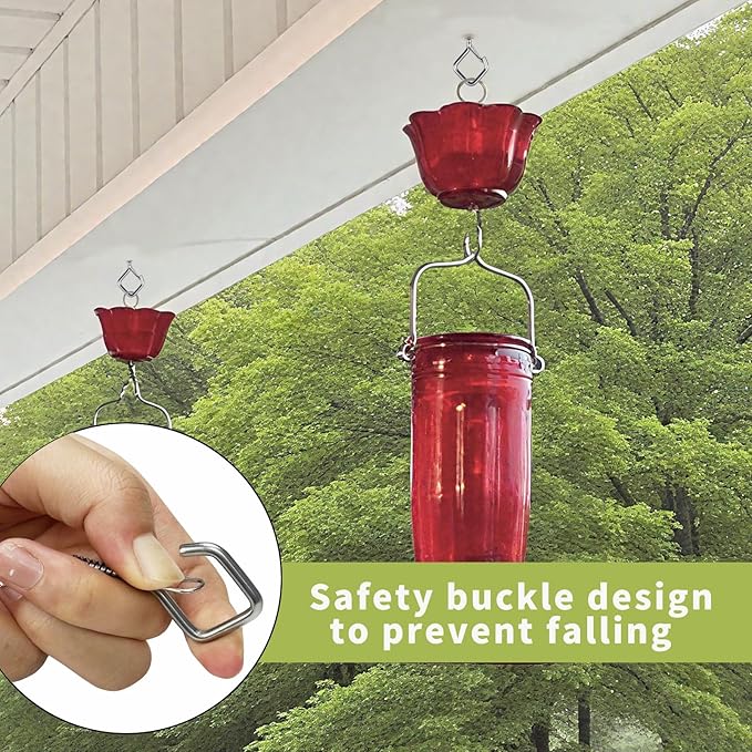 45 Screw Hooks 2.16 Inch, Metal Ceiling Hooks for Outdoor String Lights, Wind Chimes, Lanterns, and Hanging Decorations Indoor and Outdoor （304Stainless Steel）