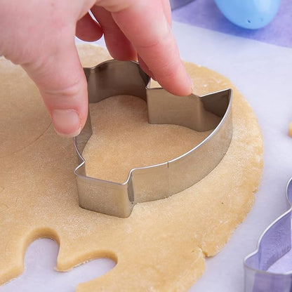Cookie Cutter Kingdom, Cookie Cutter Set, Cookie Mold for Cakes Biscuits and Sandwiches (Easter 10 pack)