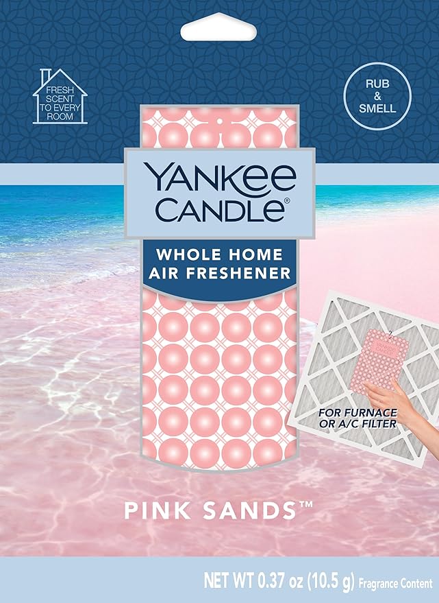 Yankee Candle Whole Home Air Feshener Variety Pack (Macintosh, Pink Sands, Catching Rays, Sun and Sand, Apple Pumpkin, Balsam Cedar, Sage Citrus, & Bahama Breeze) (1ea / Pack of 8)