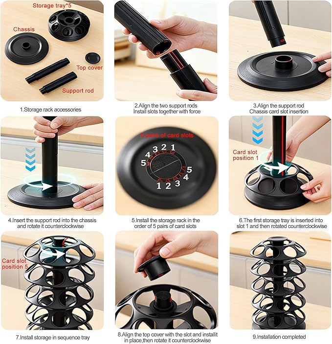Coffee Pod Holder, keurig pods holder Organizer Compatible with 40 Dolce Gusto Capsules,Home or Office Kitchen Counter Space-Saving Stand