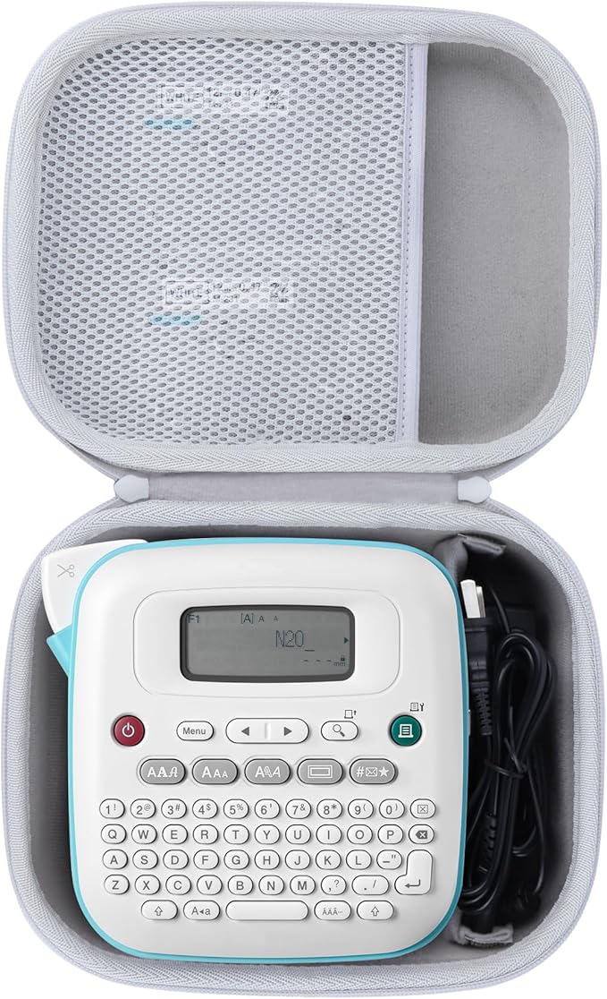 Lebakort Storage Case Compatible with Brother PT-N20 / PT-N25BT / PT-N25BTV3 Personal Desktop Label Maker Portable