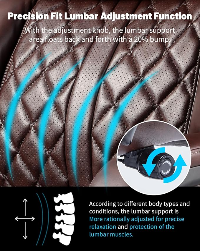 800lbs Executive Chairs, Executive Desk Chairs with Adjustable Lumbar Support, Office Chair for Heavy People, Heavy Duty Office Chair with Quiet Rubber Wheel and Extra Wide seat