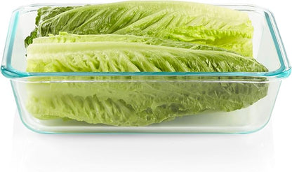 Snapware Snapware 6cup total solution rectangle food storage container glass, 9.3 Ounce (1112403)