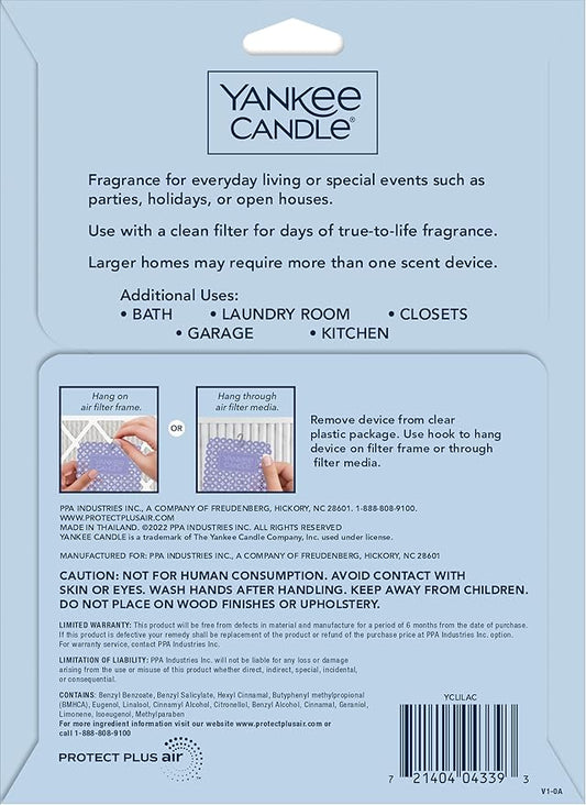 Yankee Candle Lilac Blossoms Whole Home Air Freshener (Pack of 1)