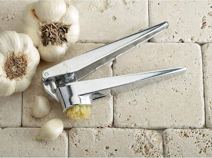 Fantes No-Peel, Self Cleaning Garlic Press, 6.25 x 1-Inches, the Italian Market Original since 1906