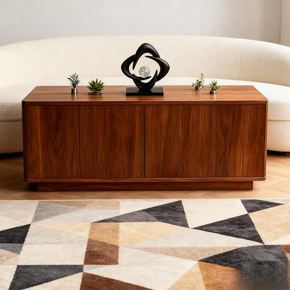 AWNR Gold Abstract Sculpture House Decor Aesthetic - Home Décor Accents for Nightstand, Shelves, Dining Room, Entryway Table, Office, Desk Accessories (Black C)