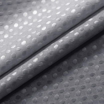 Dark Grey Shower Curtain,Ombre Waffle Weave Waterproof Cloth Fabric Shower Curtains Liner for Bathroom with Hooks, Slate Gray, 70x72