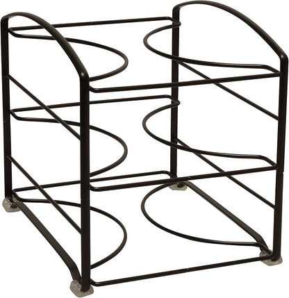 Deco Brothers Wrap Organizer Rack for Kitchen Cabinet, 3 Tier, Bronze