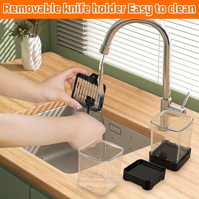 Fruit Slicer Cup for Strawberry, Banana, Hard-Boiled Egg - Detachable Cutter with Push Plate - 304 Stainless Steel Blade - Rapid & Safe Slicing Kitchen Gadget for Quick Meal Prep (Black)