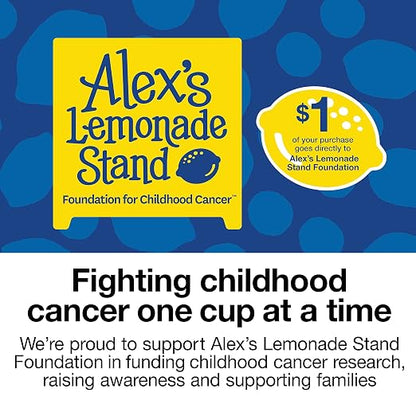 Proctor Silex Alex's Lemonade Stand Electric Citrus Juicer Machine, Large 34 oz. Pitcher, Pressure Activated, for Lemons, Limes and Oranges, 34 oz, Includes 2 Reamers & Recipe Book, Yellow (66341)