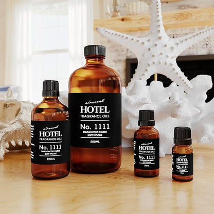 AirScent My Way Diffuser Oil Inspired by The 1 Hotel Miami Scent - Premium Fragrance Oil Blend for Ultrasonic and Waterless Diffusers and Crafting - 500 mL, 16.9 fl oz Glass Bottle