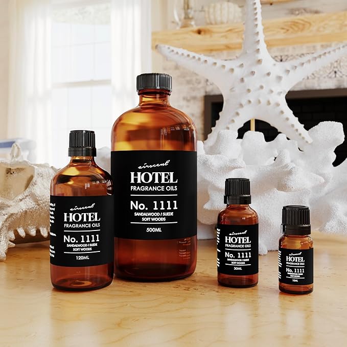 AirScent My Way Diffuser Oil Inspired by The 1 Hotel Miami Scent - Premium My Way Fragrance Oil for Ultrasonic and Waterless Diffusers and Crafting - 120 mL, 4 fl oz Glass Dropper Bottle