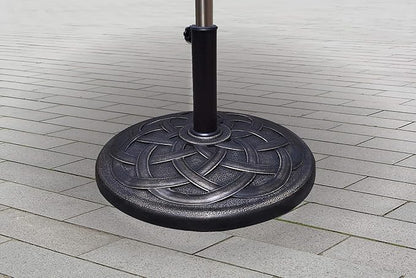 BACKYARD EXPRESSIONS PATIO · HOME · GARDEN 911554 21 Pound Umbrella Base, Bronze