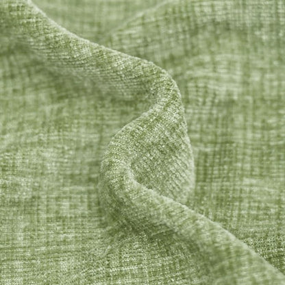 CaliTime Throw Pillow Covers Decorative 18 X 18 Inches Pack of 2 Cozy Chenille Cushion Cases for Couch Sofa Bed Living Room Home Sage Green