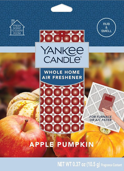 Yankee Candle Whole Home Air Freshener Variety Pack (Midsummer's Night, Sparkling Cinnamon, Apple Pumpkin, & Sicilian Lemon) (3ea / Pack of 12)