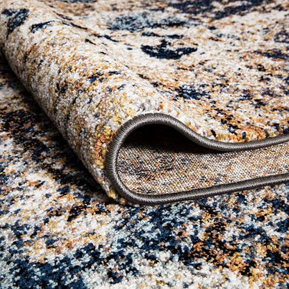 Keen Home Design Runner Rugs - 32"x192" Non-Shedding, Thick Pile Abstract Rugs for Kitchen, Living Room, Bedroom, Dining Room, Entryway - Size: 2'8" x 16', Skies Multi