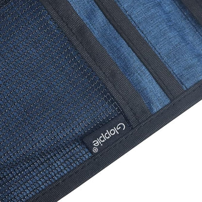 Gloppie Bedside Caddy with Pockets - Remote Holder & Storage Organizer - Blue
