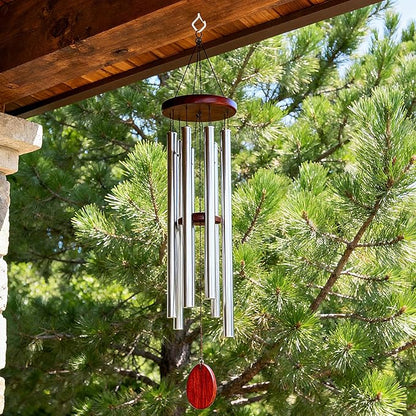 25 Pack Outdoor String Light Hooks with Safety Buckle, 2.16 Inch 304 Stainless Steel Screw Hooks for Hanging Lights, Wind Chimes and Lanterns, Ceiling Hooks for Indoor and Outdoor Use
