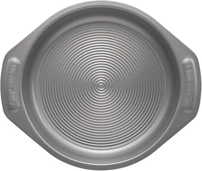 Circulon Total Nonstick Bakeware Set with Nonstick Cookie Sheet, Baking Pan and Bread Pan - 6 Piece, Gray