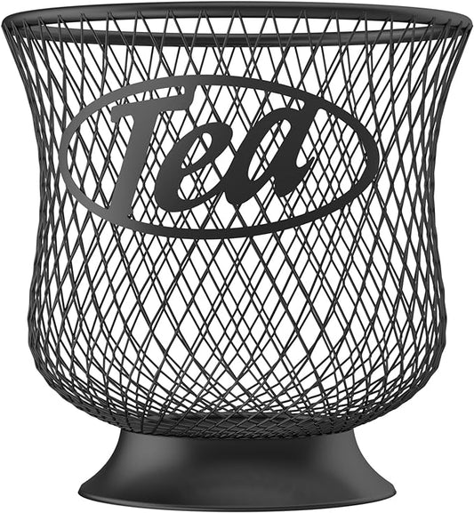 ITHSKUILL Tea Pod Holder, Sturdy K Cup Organizer, Large Capacity K Cup Storage for Keuring Espresso Capsule Coffee Creamer, Easy to Refill and Organize for Cafe Bar, Coffee Bar Decor