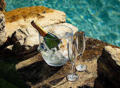 Revel 5.5 oz. Champagne Flute Unbreakable Polycarbonate Glass - Gift Pack (Set of 2)