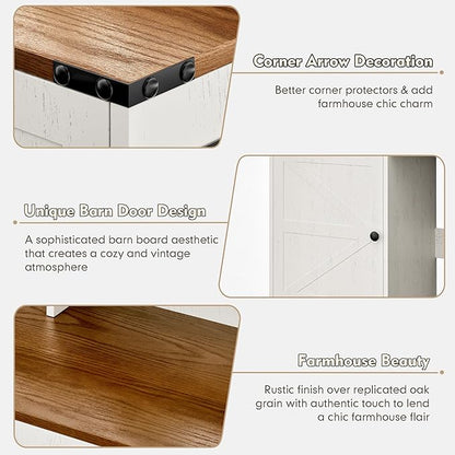 KAMABOKO Vanity Desk with Mirror and Lights, Makeup Vanity Desk with Lights 3 Colors (041 Brown)