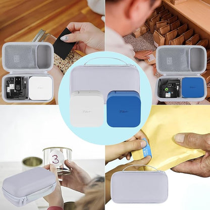 Lebakort Storage Case Compatible with Brother P-Touch Cube Color PTP300BT Smartphone Label Maker