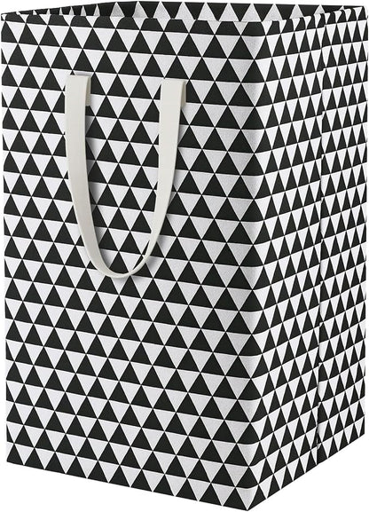 75L Waterproof Laundry Hamper Collapsible Laundry Basket Cotton Handle Laundry Bag Large Clothes Storage Toy Organization for Bathroom Bedroom Laundryroom College Dorms