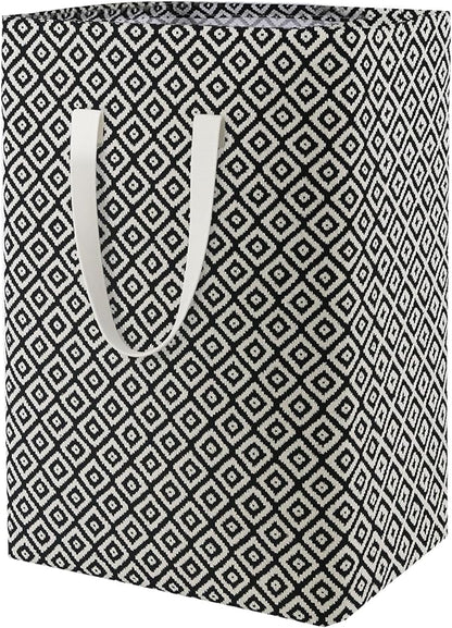 Waterproof Laundry Hamper Collapsible Laundry Basket Leather Handle Laundry Bag Large Clothes Storage Toy Organization for Bathroom Bedroom Laundryroom College Dorms (Pop-Up Laundry Hampers-004)