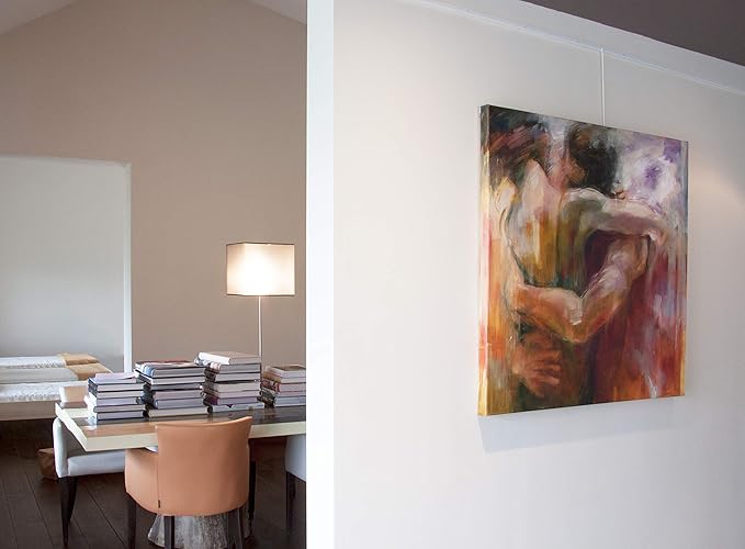 STAS Art Hanging Rod: STAS j-Rail max Rod 4x10 White 150 cm