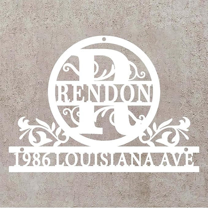 House Signs Personalized Outdoors,Home Address Signs for House,Custom House Number Sign,House Address Plaque for Outside,Custom Metal Signs Outdoor,Outdoor Wall Art,Address Signs for Yard