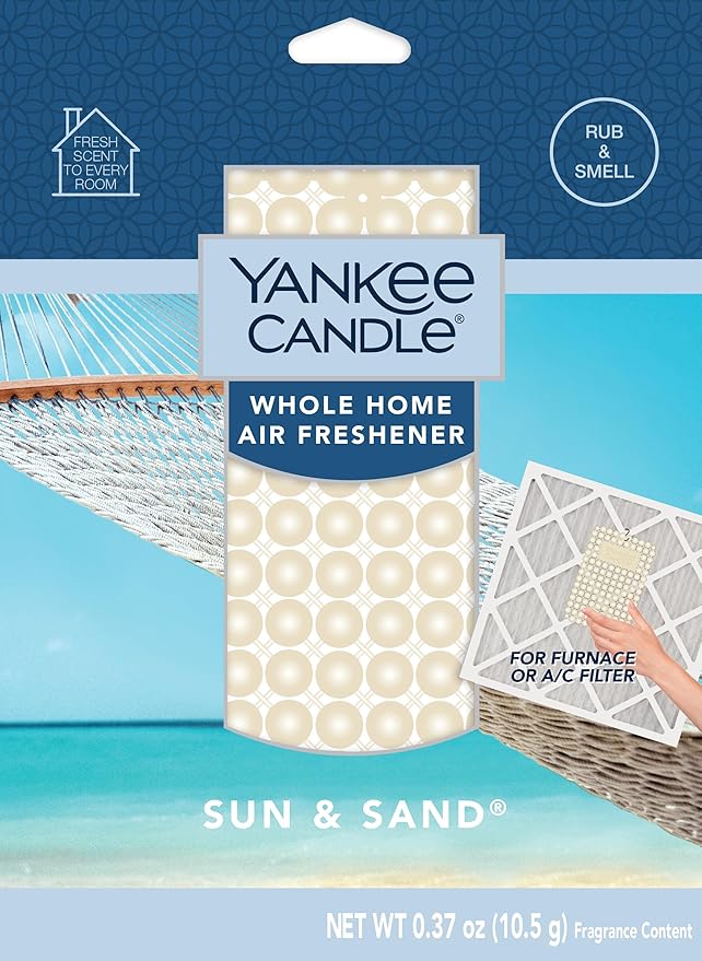 Yankee Candle Whole Home Air Freshener Variety Pack (Bahama Breeze, Catching Rays, Sun and Sand, & Pink Sands) (1ea / Pack of 4)