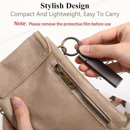 Purse Hook for Table Desk Folding Handbag Holder Mobile Phone Stand Holder for Women Men (New Upgrade-Black)