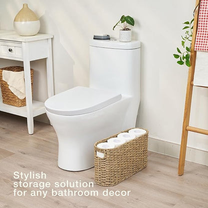 Seagrass Toilet Paper Storage Basket