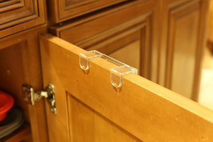 Deco Brothers Over Cabinet Door Organizer, Silver