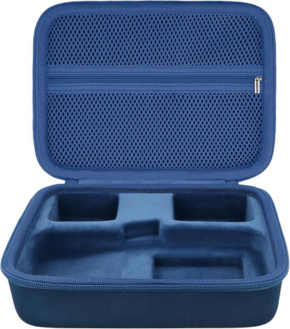 Label Printer Case Compatible with DYMO LetraTag LT-100H/LT-100H Plus Handheld Label Maker(Blue Case)