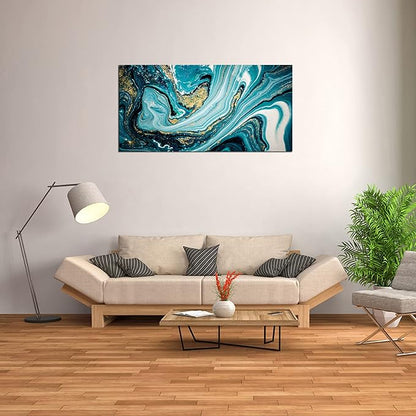 XXMWallArt FC2762 Abstract Texture Wall Art Marble Vortex Canvas Prints Painting for Living Room Bedroom Kitchen Home and Office Wall DecorWall Decor Home Decor