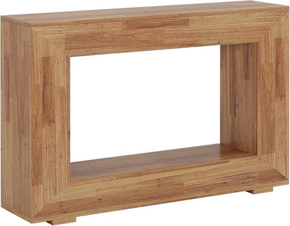 Tribesigns Farmhouse Console Table, 47 Inches Entryway Console Table with Storage, Industrial Hallway Accent Table for Living Room, Entrance