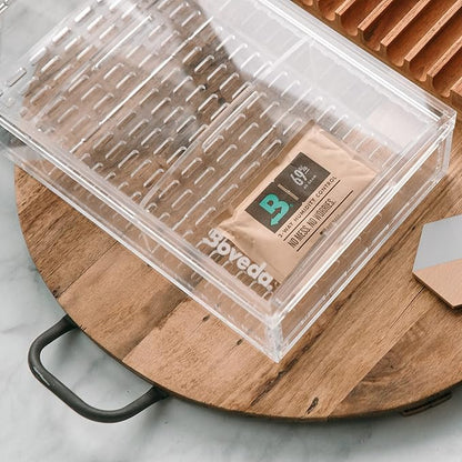 Boveda 69% Two-Way Humidity Control Pack for Storing Up to 25 Items – Size 60 – Single – Plastic & Wood Humidifier Boxes & Zip Lock Bags – Moisture Absorber – Humidifier Pack – Individually Wrapped
