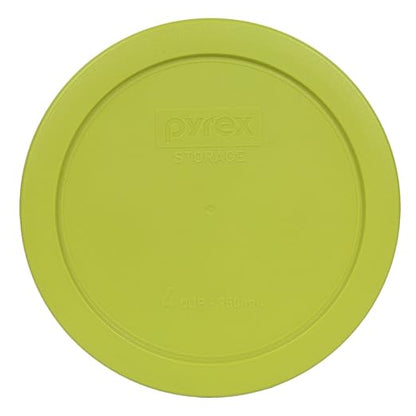 Pyrex 7201-PC Round 4 Cup Storage Lid for Glass Bowls (1, Edamame Green)