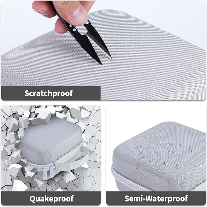 Lebakort Storage Case Compatible with Brother P-Touch PTD220 / PTD210 Home Office Everyday Easy-to-Use Label Maker