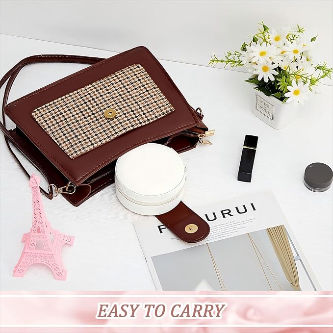 6 Pcs Travel Jewelry Case Bridesmaid Gift Boxes Jewelry Travel Organizer Small Round Jewelry Box Mini Storage PU Leather
