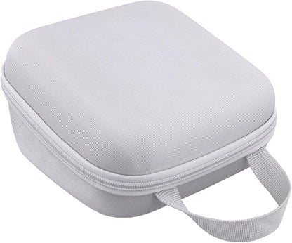 Label Printer Case Compatible with Brother P-Touch PTD210/PTD220 Home and Office Everyday Label Maker(Gray Case)