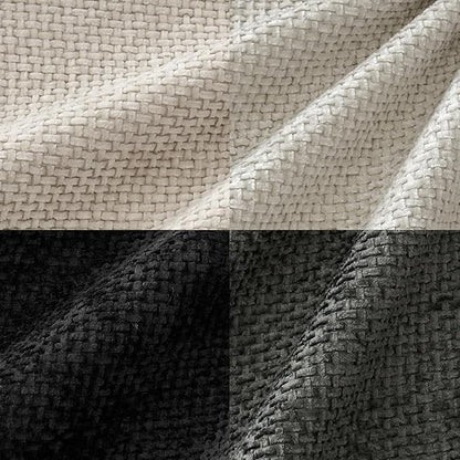 MIULEE Pack of 4 Halloween Couch Throw Pillow Covers 20x20 Inch Neutral Cream/Grey Soft Decorative Chenille Pillow Covers Farmhouse Accent Cushion Covers for Boho Home Decor Sofa Bedroom Living Room