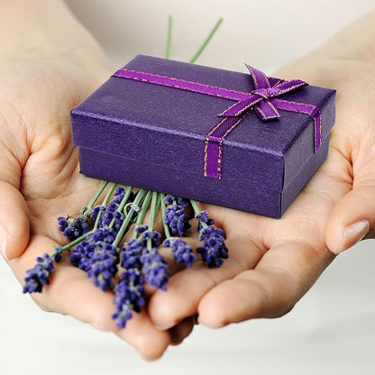 Ecally Small Cardboard Jewelry Gift Boxes 2 x 3.1 x 1.1 Inches Earring Boxes for Jewelry Gift Rings Earring Necklaces