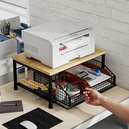 Funecy Coffee Pod Drawer Holder,Coffee Machine Storage Rack,Home Kitchen Counter Coffee Bar Organizer,Storage Basket Drawer (Black)