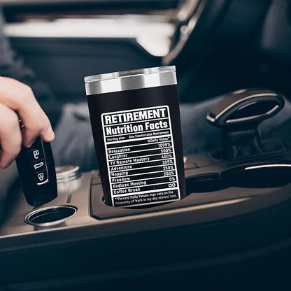 Retirement Gifts for Men 2025 - Retired Not My Problem Anymore - Funny Retired Tumbler for Men, Him, Father, Husband, Coworkers - Happy Retirement Gifts, Navy Tumbler 20 Oz (Black 20Oz 2025)